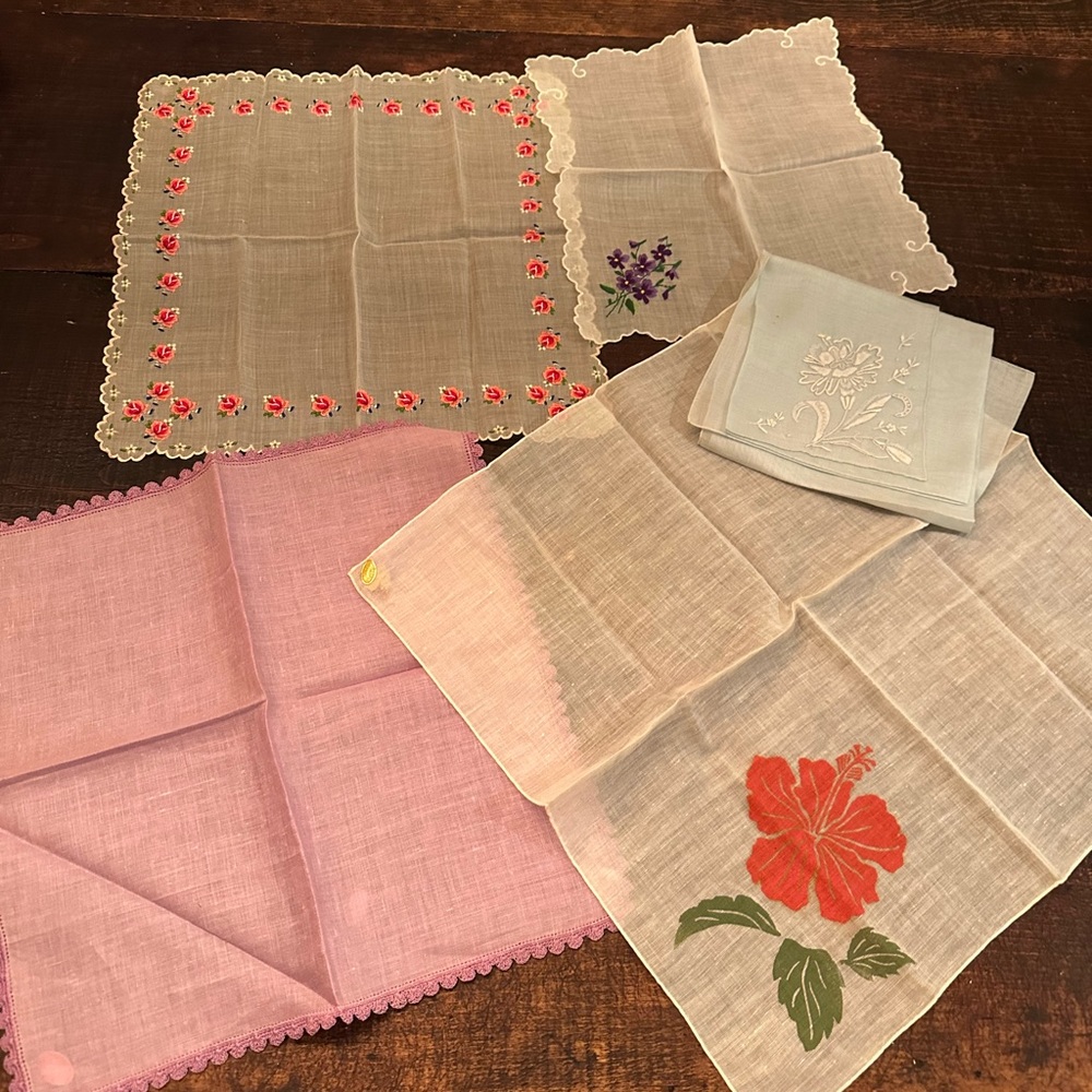 Vintage handkerchiefs